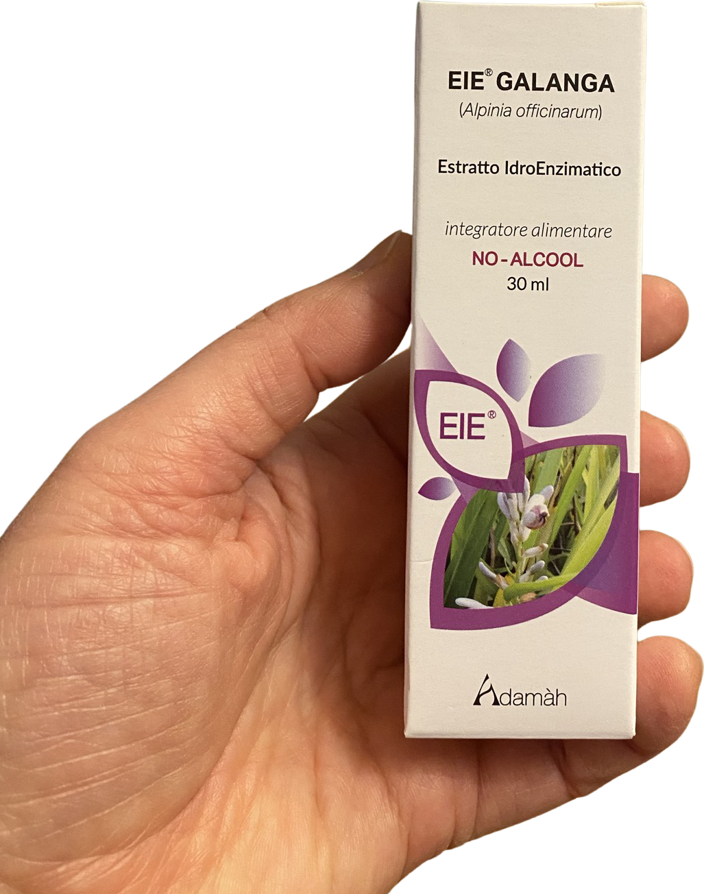 Galanga Estratto Idroenzimatico 30 ml Adamah - immagine 2
