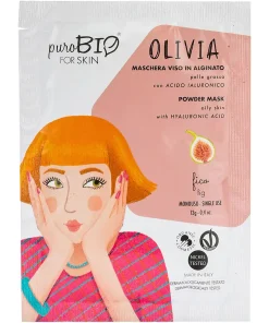Maschera Viso Olivia Pelle grassa con Acido Ialuronico e Fico