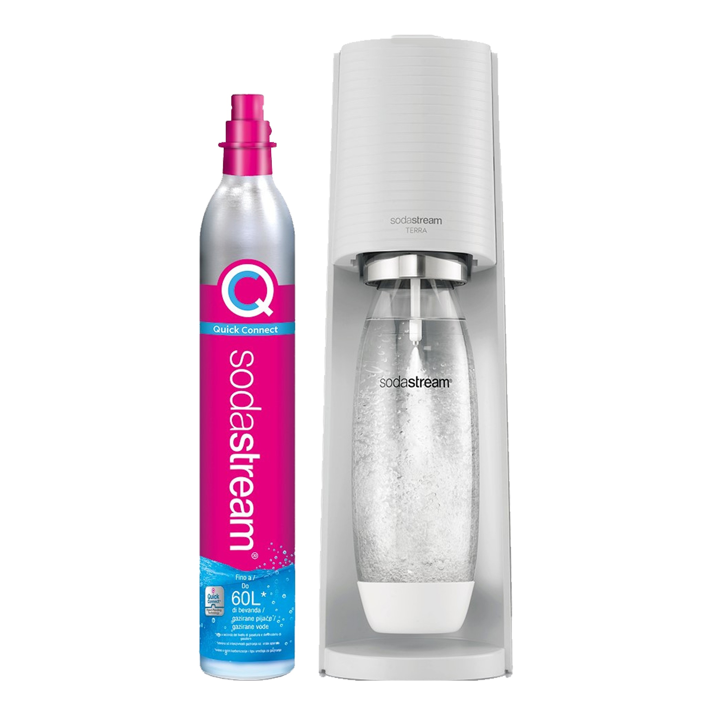 Kit Edenya Hi-Tech Graphene con Gasatore Sodastream Terra - immagine 5